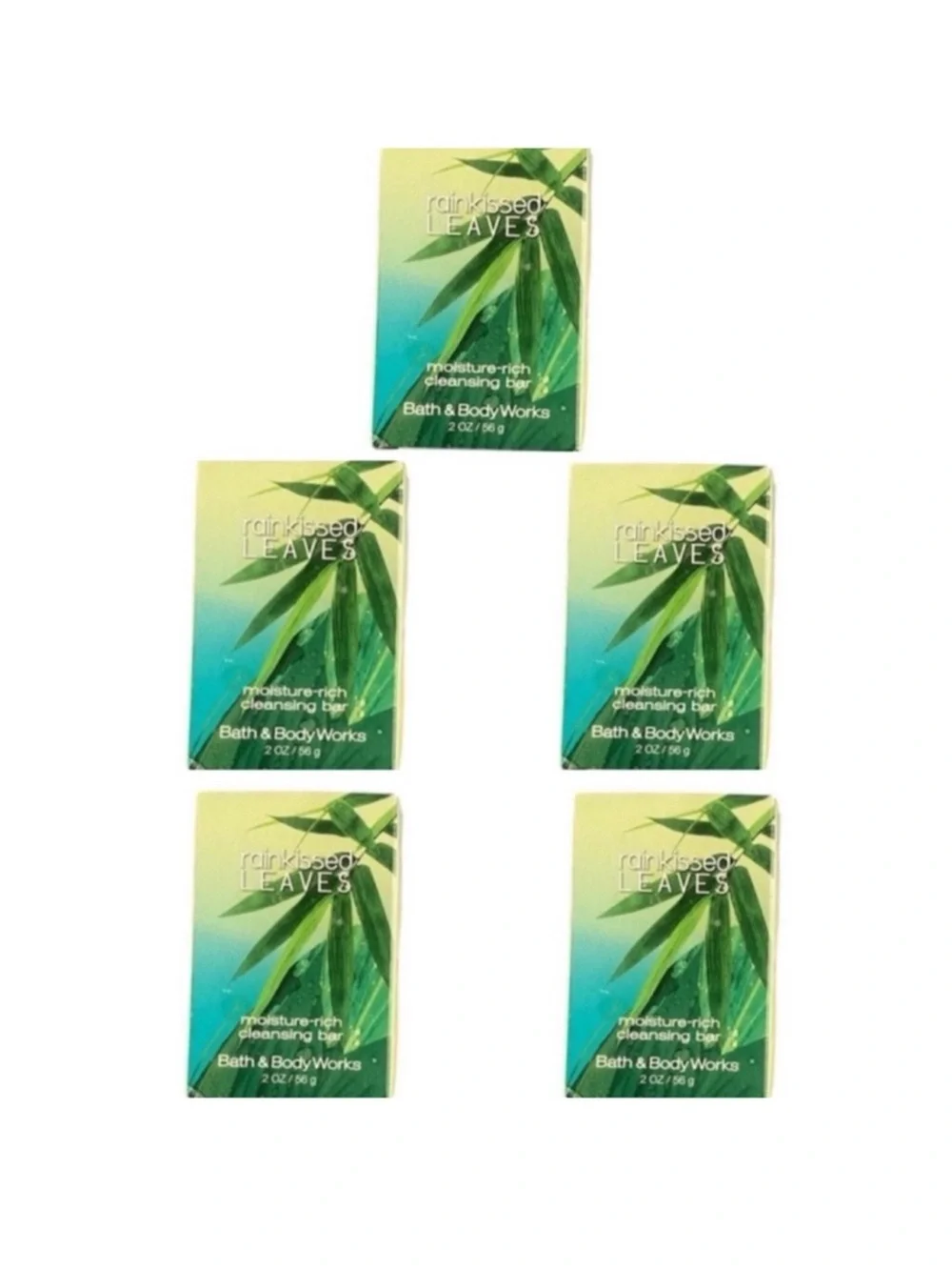 5 Rain Kissed Leaves Cleansing Bars